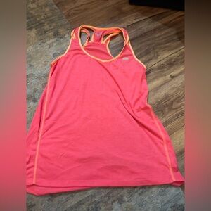 Women's Pink Athletic Tank Top